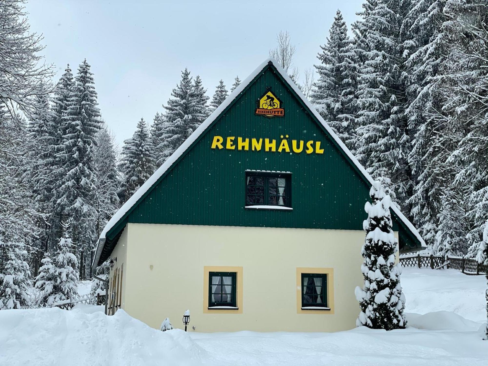 Ferienhaus Bikehuette Rehnhaeusl Geising Стая снимка