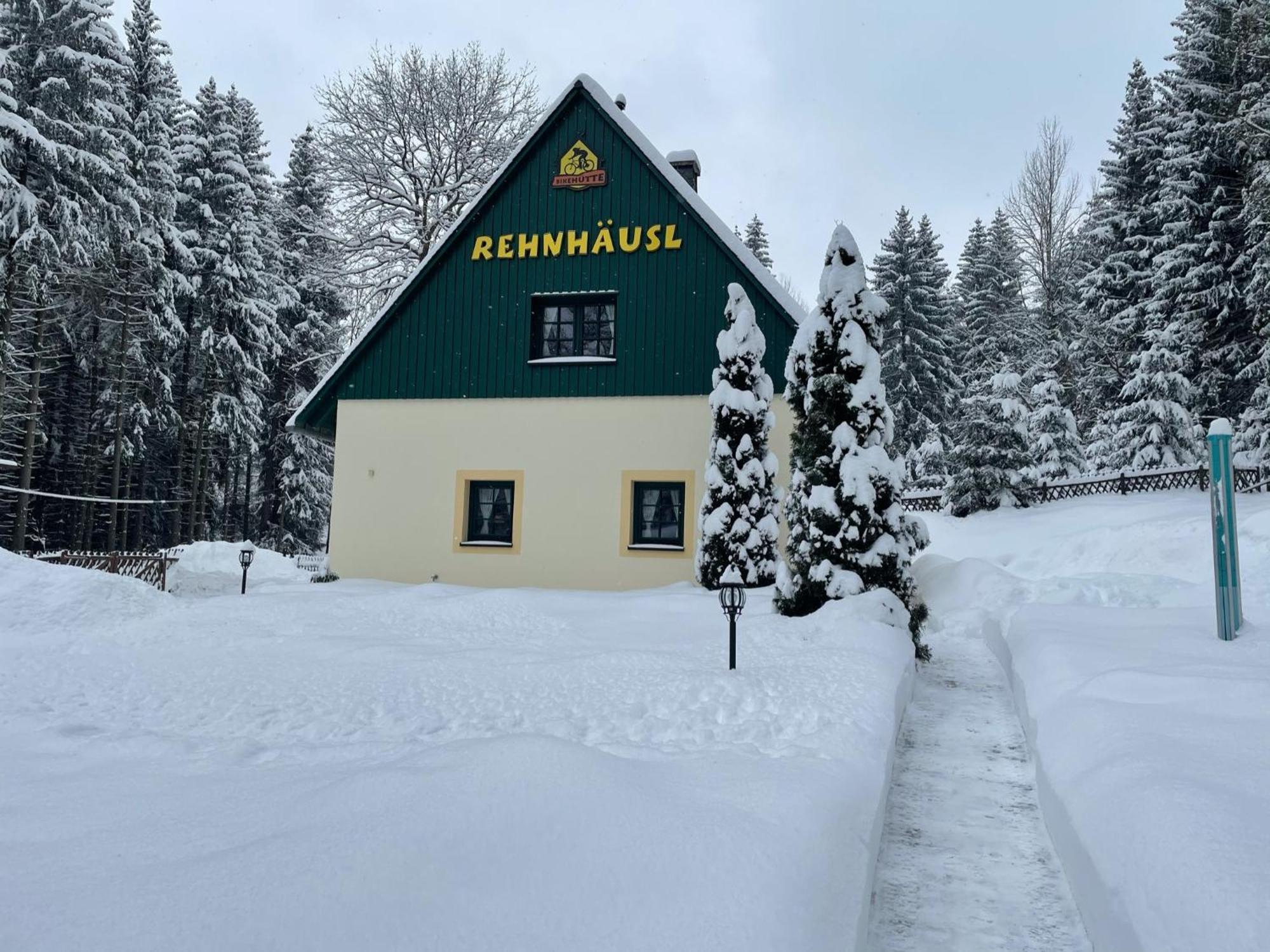 Ferienhaus Bikehuette Rehnhaeusl Geising Стая снимка