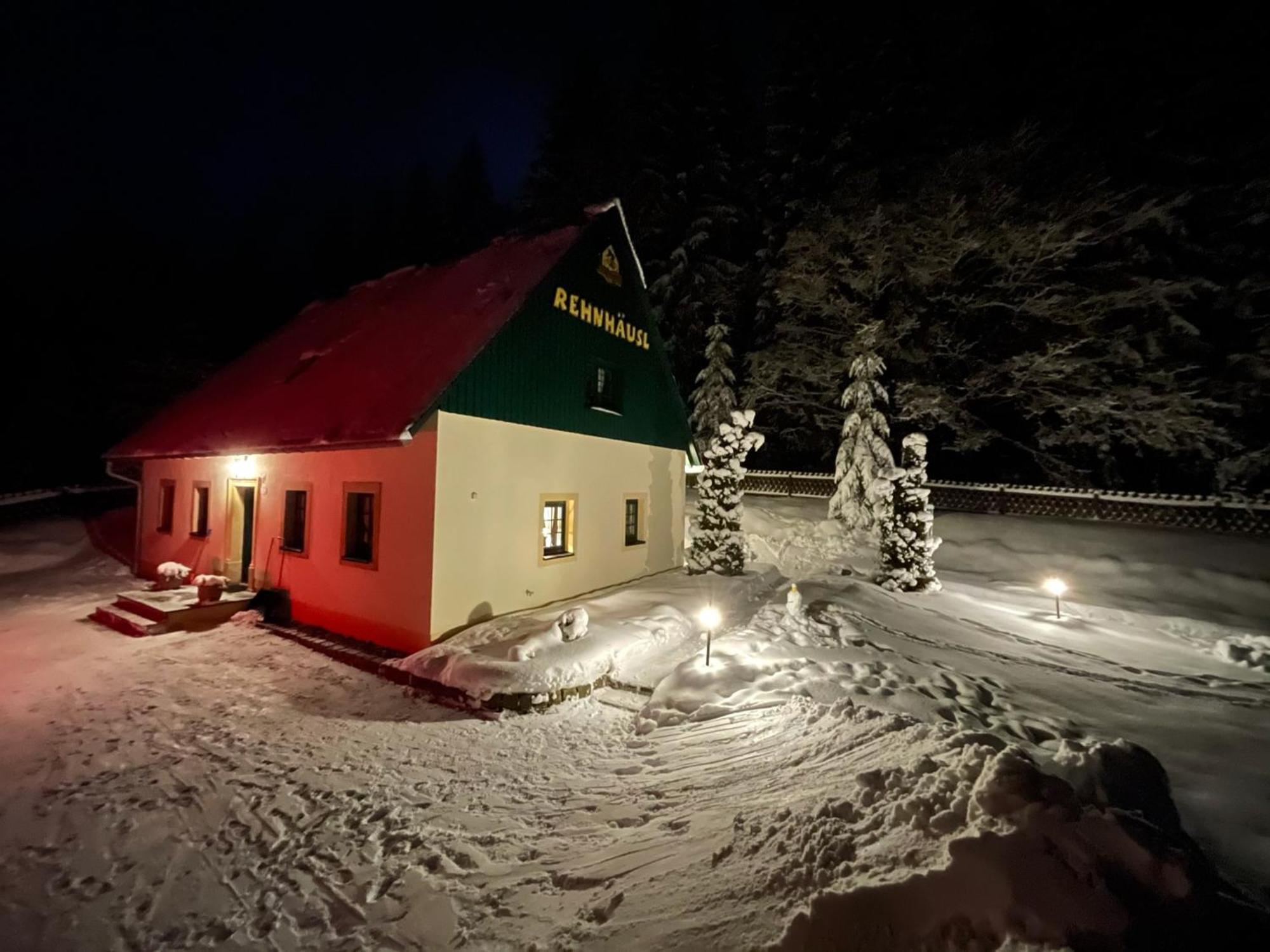 Ferienhaus Bikehuette Rehnhaeusl Geising Екстериор снимка